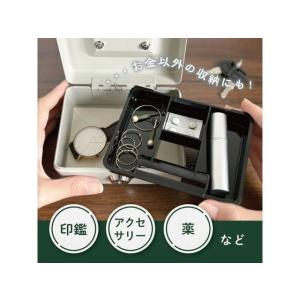 カール事務器 料金箱 鍵付き グレー CB-8...の詳細画像3