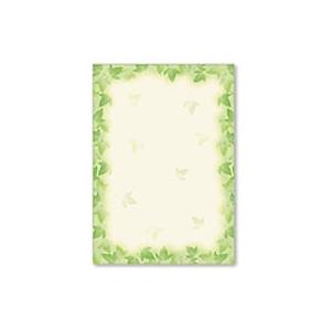 パピアプラッツ パピアデザイン用紙A4 アイビー 10枚 PP038 Ａ４サイズ カラーコピー用紙