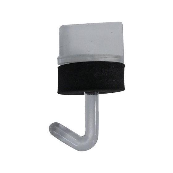 【お取り寄せ】ダイドーハント ポリカワンタッチフック クリアー 21mm (10本入) 000324...