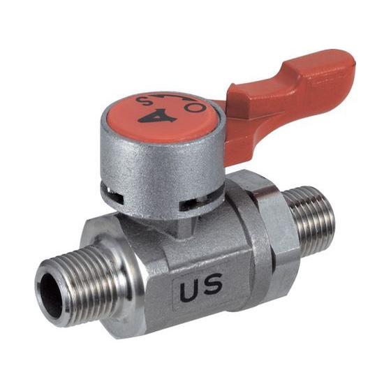 【お取り寄せ】ASOH エースボール-21 外×外ネジ型 PT3／8 US-1033 バルブ 弁 コ...