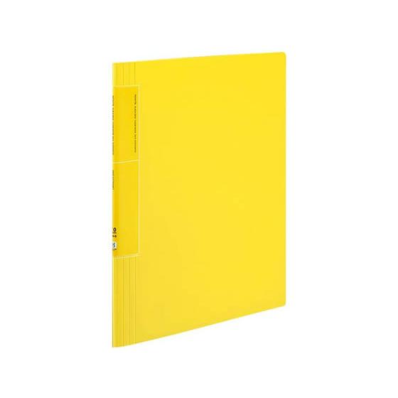 コクヨ クリヤーブック〈ノビータ〉ウェーブカットA4 20ポケット 黄 Ａ４ 固定式クリヤーファイル