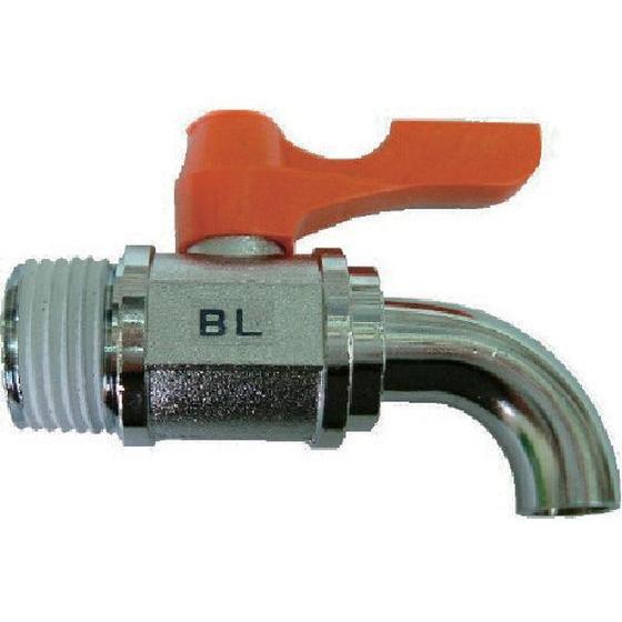 【お取り寄せ】ASOH エースボール 下向ドレン型 PT1／2 BL-2400 バルブ 弁 コック ...