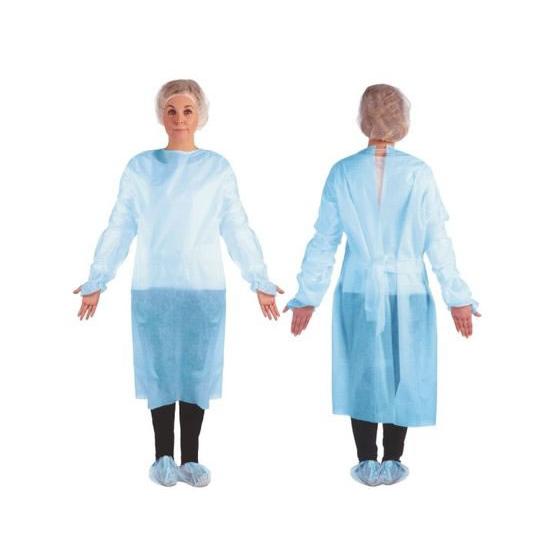 【お取り寄せ】ARメディコム セーフウェアアイソレーションケモガウン ブルー 10枚 SFWGGW8...