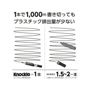 ぺんてる ホワイトボードマーカー ノックル 細...の詳細画像5