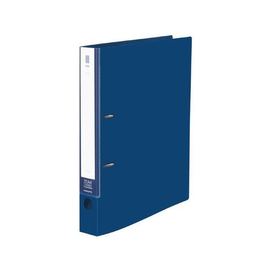 コクヨ リングファイル NEOS A4タテ 背幅42mm ネイビー フ-NE440DB Ａ４ 丸型２...