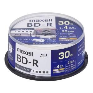 マクセル 録画用BD-R 1回録画25GB 1~4倍速 30枚 スピンドル  録画用ブルーレイディスク 記録メディア テープ｜jetprice