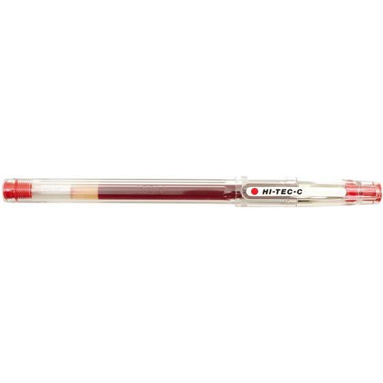 パイロット ハイテックC04 赤 LH-20C4-R 赤インク ゲルインクボールペン