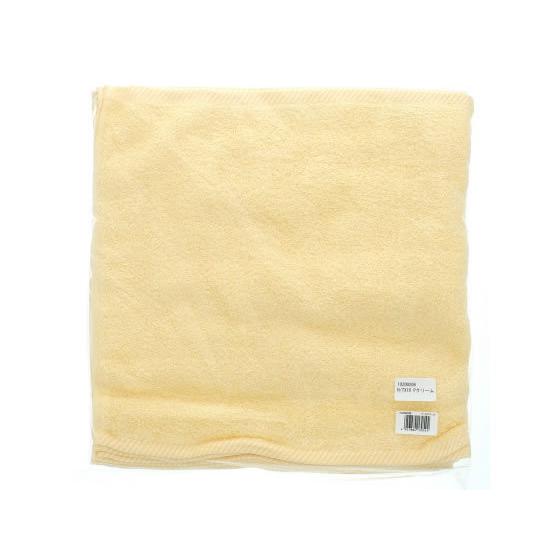 エフィル ボーダー入りハンドタオル 10枚セット パールクリーム 10200206 ボーダー柄ハンド...