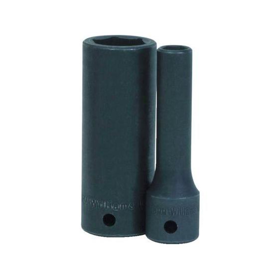 【お取り寄せ】WILLIAMS 1／2ドライブ ショートソケット 6角 24mm インパクト JHW...