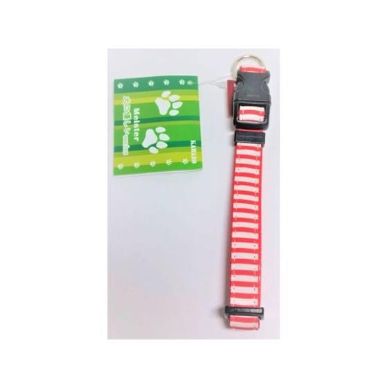 【お取り寄せ】カワノ産業 マイスター カラー S シンプルボーダー M0345R ハーネス リード ...