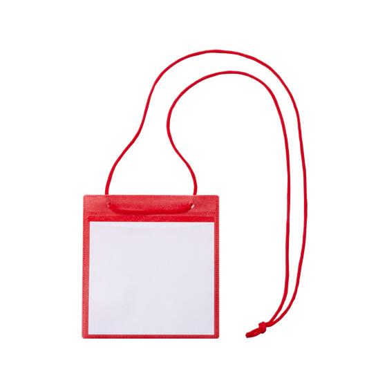 ソニック カラーイベント名札 イベントサイズ 赤 50枚入 VN-371-R イベント用簡易名札 名...