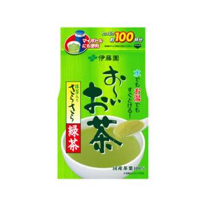 伊藤園 お〜いお茶 抹茶入りさらさら緑茶 80gの商品画像