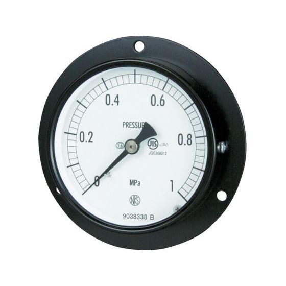 【お取り寄せ】長野 普通形圧力計 D枠埋込型 Φ75 最小目盛0.005 AC15-231-0.25...