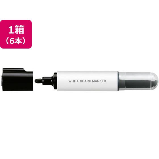 【お取り寄せ】コクヨ 直液 ボードマーカー 中字 黒 6本パック PM-BF502DX6 黒 ブラッ...