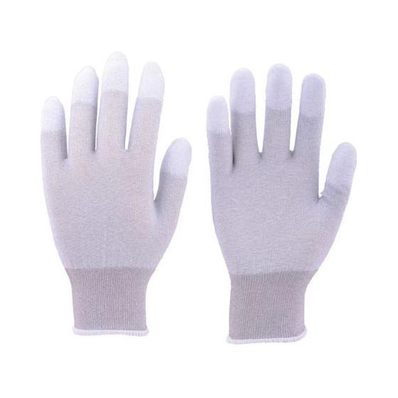 【お取り寄せ】TRUSCO 指先コート静電気対策用手袋 Lサイズ TGL-2996L 制電手袋 弱電...