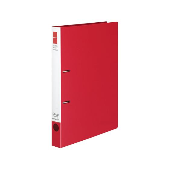 コクヨ リングファイル〈スリムスタイル〉 A4タテ 背幅33mm 赤 Ａ４ 丸型２穴リングファイル ...