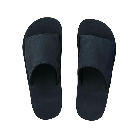 テンダイ EVAサンダル Mサイズ ブラック S21259 ビニールスリッパ