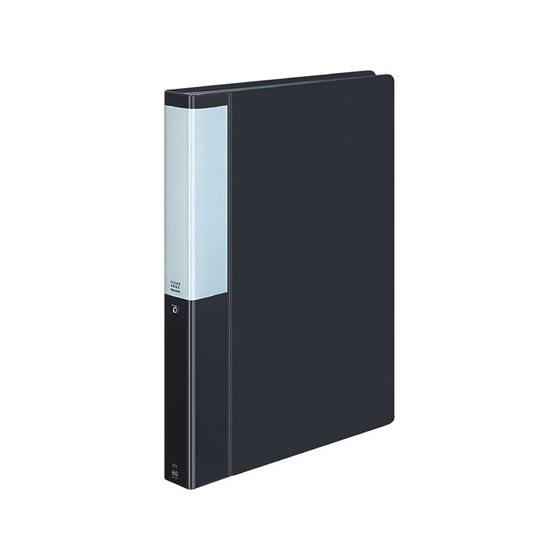 コクヨ クリヤーブック POSITY 固定式A4 60ポケット ダークグレー Ａ４ 固定式クリヤーフ...