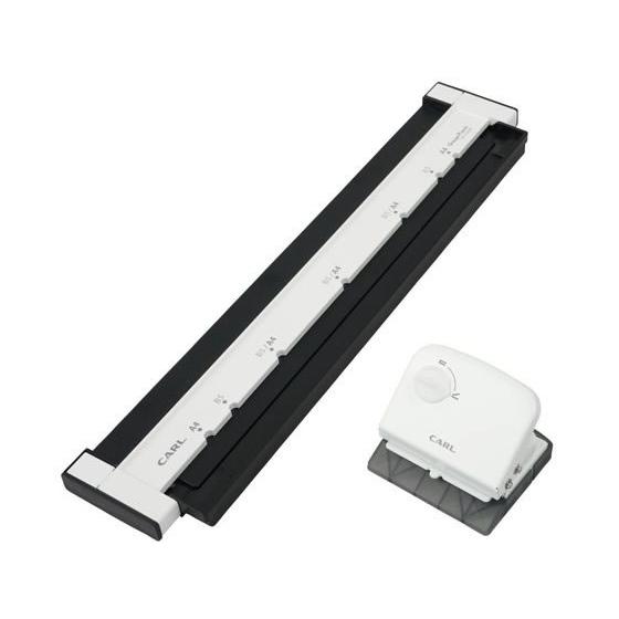 カール事務器 ゲージパンチ ブラック GP-J2630-K 多穴パンチ 文具 事務