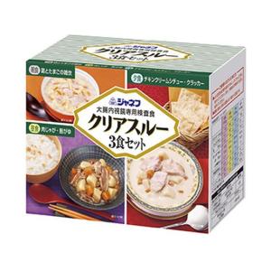 キユーピー ジャネフクリアスルー3食セット 大腸内視鏡専用検査食  バランス栄養食品 栄養補助 健康...