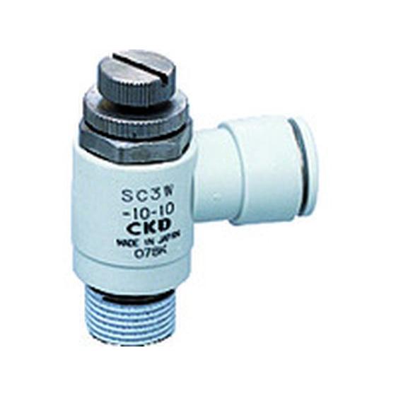 【お取り寄せ】CKD ワンタッチスピードコントローラー SC3W-10-10 スピードコントローラ ...