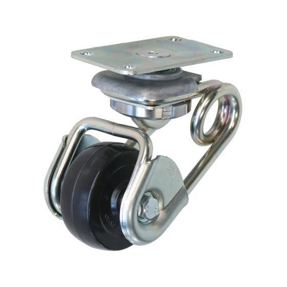 【お取り寄せ】シシク 緩衝キャスター5 自在 50径 Rゴム車 SAJ-TS6-50R キャスター ...