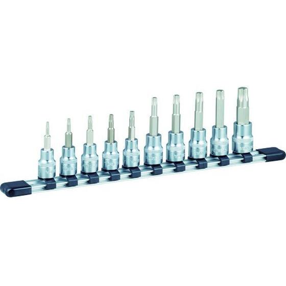 【お取り寄せ】TONE トルクスソケットセット(強力タイプホルダー付) 10pcs HTX310 ソ...