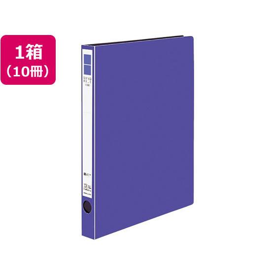 コクヨ リングファイル〈ER〉PP A4タテ 背幅29mm 紫 10冊 Ａ４ 丸型２穴リングファイル...