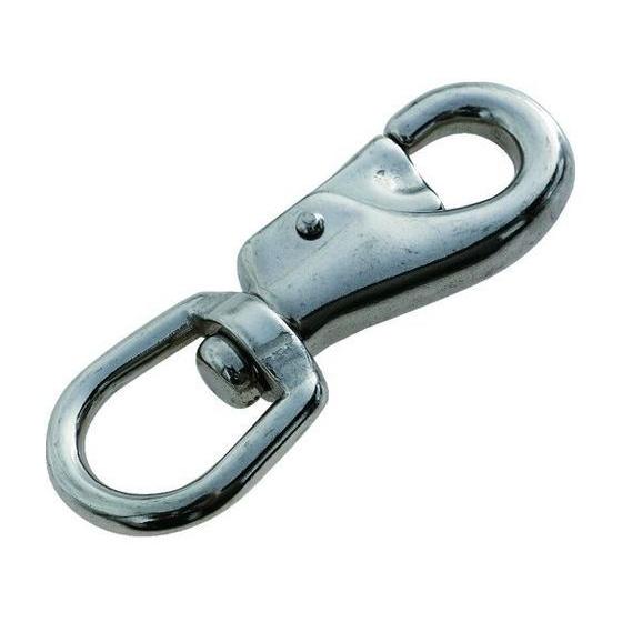 【お取り寄せ】TRUSCO ステンレス スイベルスナップ強力タイプ 接合金物 土木 建築資材