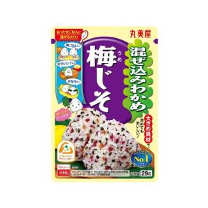 丸美屋 混ぜ込みわかめ梅じそ 29g ふりかけ ご飯のお供 調味料 油 食品