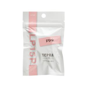 キングジム 「テプラ」Liteテープ ピンク LP15P  テープ ＴＲ用 キングジム ラベルプリンタ