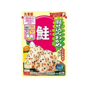 丸美屋 混ぜ込みわかめ鮭 29g ふりかけ ご飯のお供 調味料 油 食品