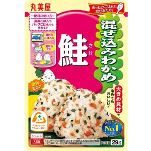 丸美屋 混ぜ込みわかめ鮭 29g ふりかけ ご...の詳細画像1