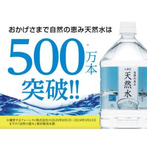 自然の恵み 天然水 2Lの詳細画像1