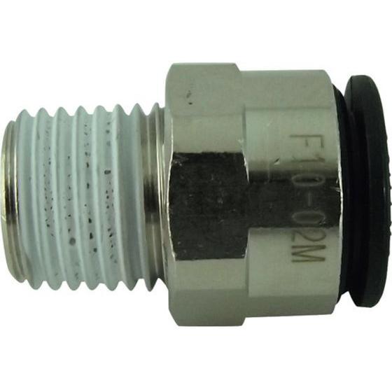 【お取り寄せ】チヨダ ファイブメイルコネクタ 10mm・R1／4 F10-02M 汎用管継手 コンプ...