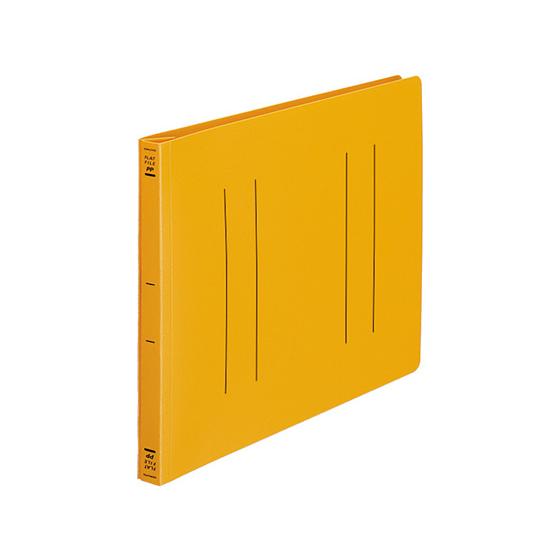 コクヨ フラットファイルPP A4ヨコ とじ厚15mm オレンジ フ-H15YR 通常タイプ Ａ４ ...