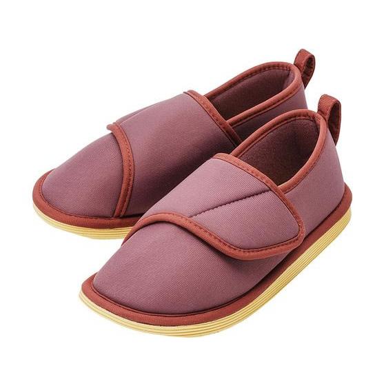 【お取り寄せ】竹虎 転倒予防シューズ つま先つき 男女兼用 あずき M