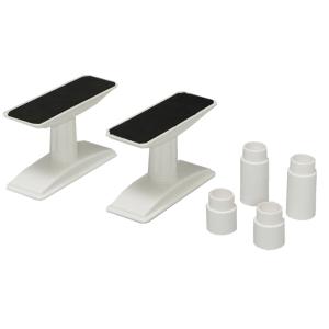 アイリスオーヤマ 家具転倒防止伸縮棒3S 2本セット ホワイト KTB-12