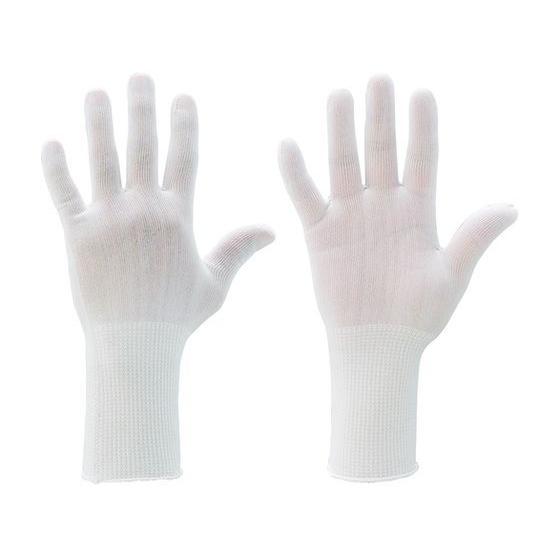【お取り寄せ】マックス 快適インナー手袋(ロング)／Lサイズ (10双入) MX386-L 白手袋 ...