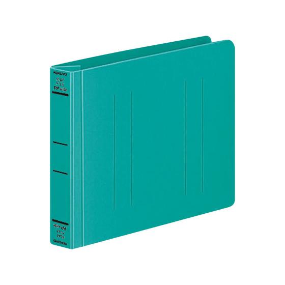 コクヨ フラットファイル(PPワイド) B6ヨコ とじ厚25mm 緑 厚綴じタイプ フラットファイル...