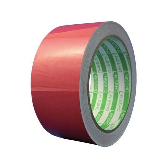 【お取り寄せ】日東エルマテ 再帰反射テープ 75mm×10m レッド HT-75R 反射テープ 反射...