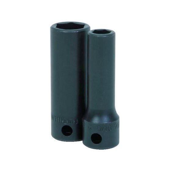 【お取り寄せ】WILLIAMS 3／8ドライブ ディープソケット 6角 12mm インパクト JHW...