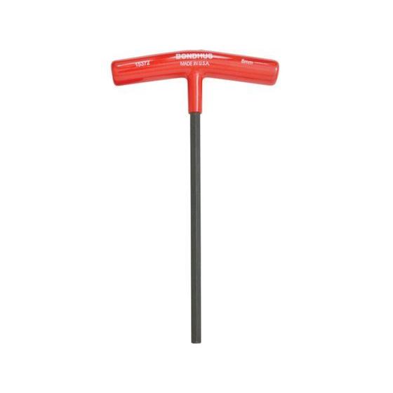 【お取り寄せ】ボンダス 全長229mm 六角T-ハンドル 8mm 9HT8MM 六角棒レンチ ドライ...