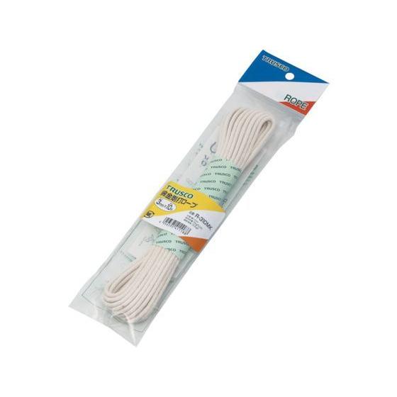 【お取り寄せ】TRUSCO 綿ロープ 金剛打 線径4mm×長さ10m R-410MK 綿ロープ 荷造...