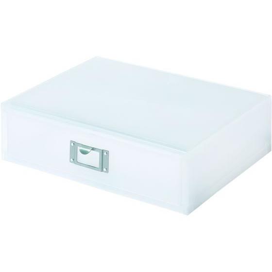 【お取り寄せ】ライクイット A4ファイルユニットR ホワイト レターケース デスクトップ収納 デスク...