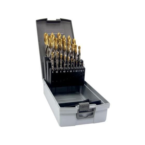 【お取り寄せ】グーリング ハイスストレートシャンク トップコーティングドリルセット(24本) 234...