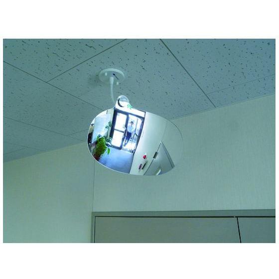 【お取り寄せ】コミー スーパーオーバル[ビス止め式]350×230 SF35B 安全ミラー ガレージ...