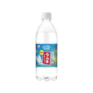 アイリスオーヤマ CRYSTAL SPARK ラムネフレーバー 500mL 炭酸水 スパークリングウォーター 水 ミネラルウォーター 飲料