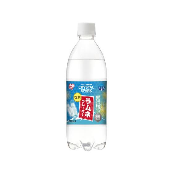 アイリスオーヤマ CRYSTAL SPARK ラムネフレーバー 500mL 炭酸水 スパークリングウ...