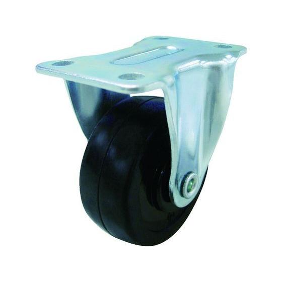 【お取り寄せ】ユーエイ キャスター固定車 32径ゴム車輪 GR-32R キャスター 筐体 機構部材 ...